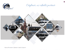 Tablet Screenshot of cityliner.hu